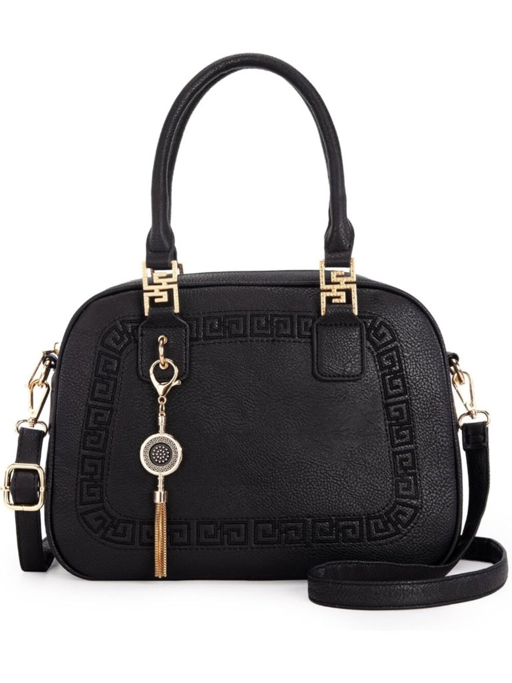 Stylish Crossbody Satchel Handbag for Women with Detachable Strap - Perfect for